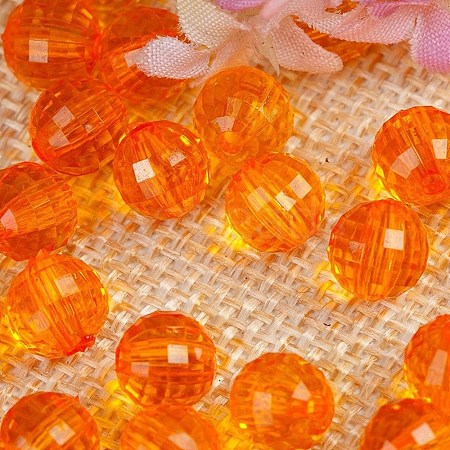 Transparent Acrylic Beads TACR-NH0001-D-07-1