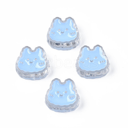 Transparent Acrylic Beads ACRC-S039-02A-1