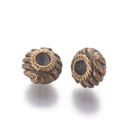 Tibetan Style Spacer Beads TIBEB-Q39-AB-FF-1