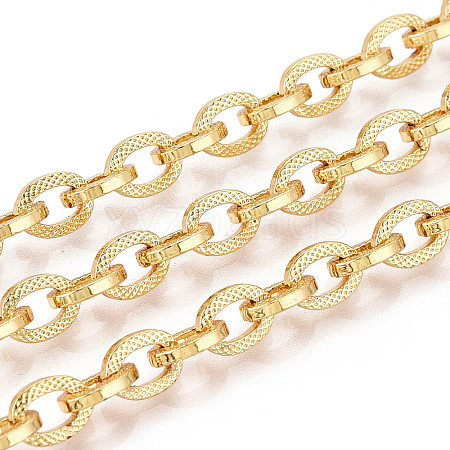 Brass Cable Chains CHC-T018-40G-1
