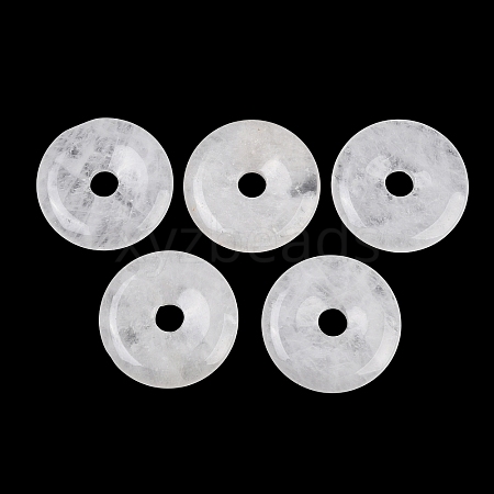 Natural White Jade Pendants G-P532-01A-29-1