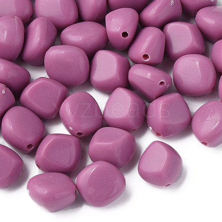 Opaque Acrylic Beads MACR-S373-137-A12-1