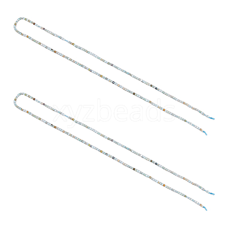 2 Strands Natural Flower Amazonite Beads Strands G-FI0001-05-1