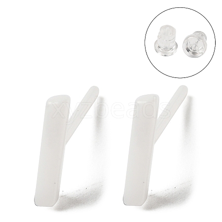 Hypoallergenic Bioceramics Zirconia Ceramic Stud Earrings EJEW-F340-04I-1