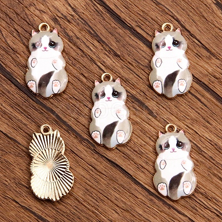 Alloy Enamel Pendants PW-WG79027-06-1