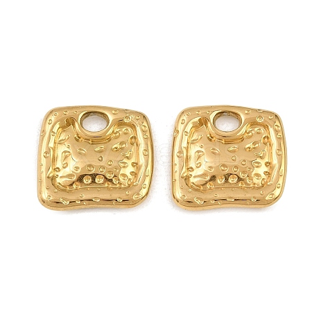 304 Stainless Steel Charms SA-CBAC381-02G-1