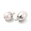 Natural Pearl Pendants PEAR-P004-45P-3