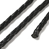 4-Ply Round Imitation Leather Braided Cord LC-XCP0001-06-3