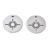 Non-Tarnish 201 Stainless Steel Pendants STAS-Q240-045P-1