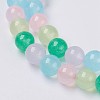 Natural White Jade Beads Strands G-G756-01-10mm-3