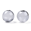 Transparent Blow High Borosilicate Glass Globe Beads GLAA-T003-09G-2