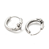 316 Surgical Stainless Steel Hoop Earrings EJEW-D096-13C-AS-2