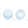 Transparent Acrylic Ball Beads FACR-R021-8mm-06-3