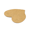 100Pcs Blank Kraft Paper Gift Tags CDIS-B001-09-3