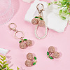 2Pcs Alloy Cherry Charms FIND-TA0009-30A-6