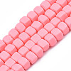 Handmade Polymer Clay Beads Strands CLAY-S092-78L-1