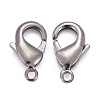 Brass Lobster Claw Clasps X-KK-903-B-NF-3