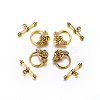 Tibetan Style Toggle Clasps X-GLF0026Y-2