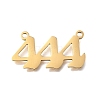 304 Stainless Steel Pendants STAS-D382-04D-G-1