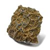 Natural Tourmaline Cluster & Alloy Miner Model Ornament DJEW-D002-08AS-02-7