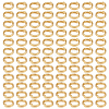 2Sets Brass Keychain Clasps KK-BC0014-47A-1