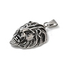 304 Stainless Steel Pendants STAS-G346-12AS-2