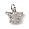 Brass Micro Pave Cubic Zirconia Charms ZIRC-F132-12P-2