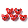 Handmade Porcelain Beads PORC-T007-03J-1