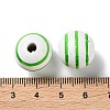 Printed Wood European Beads WOOD-Z002-07A-3