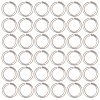 SOFPLATE 304 1000pcs Stainless Steel Open Jump Rings STAS-SP0001-71D-1