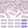 40Pcs PU Leather Craft Label Tags DIY-TADJ0001-22A-1