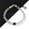 Stainless Steel & Glass Beads Mobile Straps AJEW-H153-05P-2