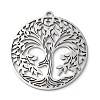 Non-Tarnish 304 Stainless Steel Pendants X-STAS-R116-08P-1