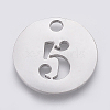Non-Tarnish 304 Stainless Steel Pendants LS-STAS-F233-05-P-1