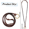 Alloy Cowhide Leather Cords Neck Cord AJEW-WH20004-31B-2