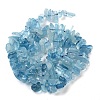 Natural Aquamarine Chip Beads Strands X-G-E271-96-6