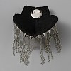 Fashionable Tassel Epaulettes AJEW-WH0413-04P-2