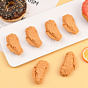 6Pcs Artificial Plastic Fried Chicken Wing Model DJEW-SC0001-17B-5
