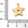 304 Stainless Steel Pendants LS-STAS-M076-08G-3