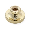 Golden Plated Round Shaped Wax Seal Brass Stamp Head STAM-S001-01G-10-2