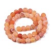 Natural Weathered Agate Beads Strands G-S259-05H-8mm-2