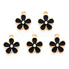 Alloy Enamel Charms X-ENAM-R059-02D-RS-1