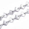 Tarnish Resistant 304 Stainless Steel Link Chains CHS-S006-JN948-1-1