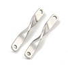 Non-Tarnish 304 Stainless Steel Connector Charms STAS-P365-04P-2