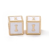 Rack Plating Brass Enamel Beads KK-B060-04G-04I-2