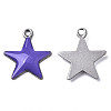 201 Stainless Steel Enamel Charms STAS-N088-14C-2