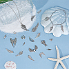 110Pcs 22 Styles Tibetan Style Alloy Pendants FIND-DC0005-79-4