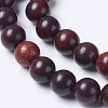 Imitation Burmese Wood Beads Strands X-WOOD-J001-03-8mm-1-3