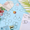 50Pcs Zinc Alloy Open Back Bezel Pendants FIND-CA0011-54P-5
