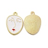 Alloy Enamel Pendants ENAM-J650-07G-03-2